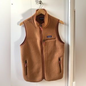 NEW Patagonia Women’s Retro Pile Vest - Size M - Beech Brown